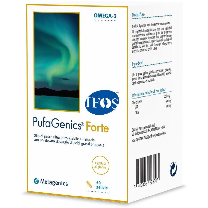 PufaGenics Forte - Integratore Alimentare - 60 Capsule