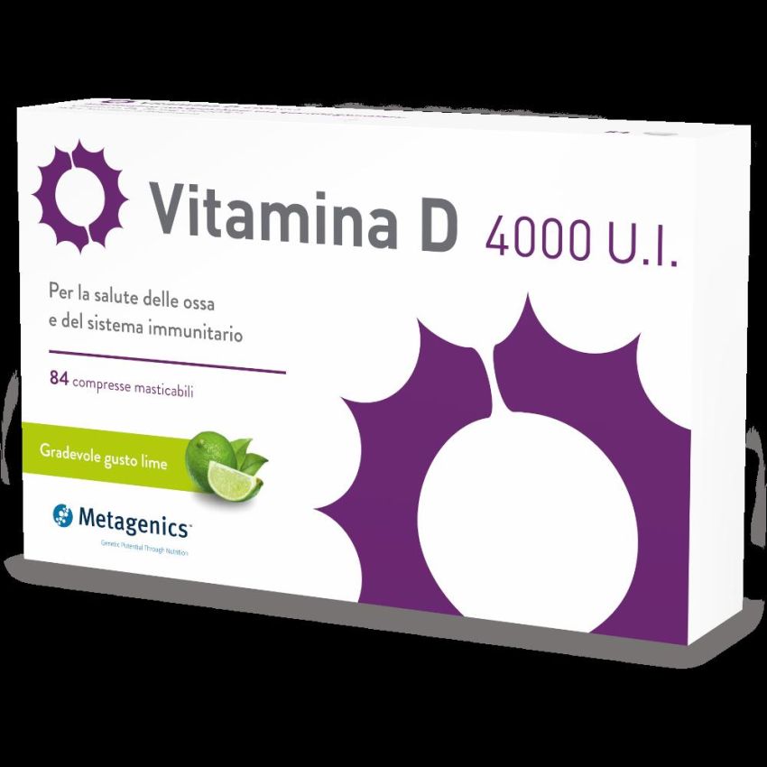 Vitamina D Alta Potenza 4000 U.I. - 84 Compresse