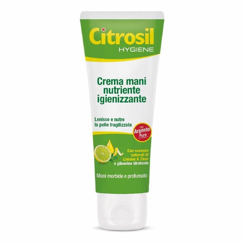 Citrosil Crema Mani Nutriente e Igienizzante, 75ml
