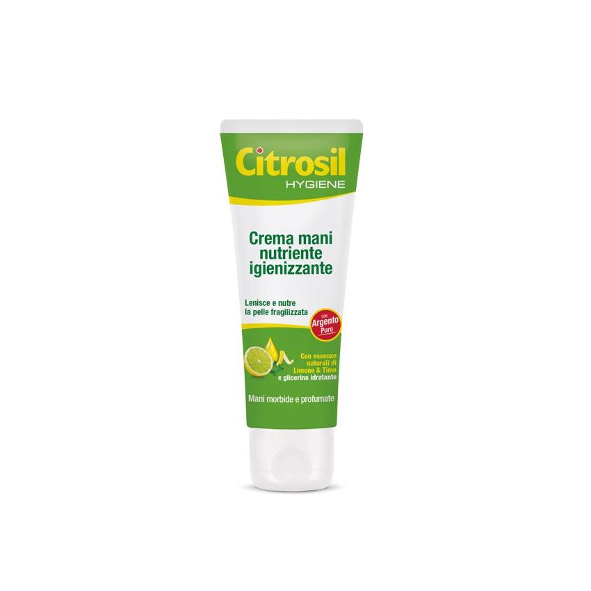 Citrosil Crema Mani Nutriente e Igienizzante, 75ml