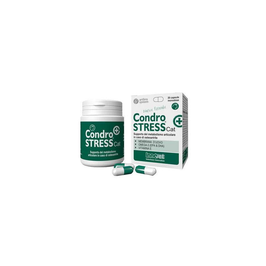 Condrostress + Integratore per Gatti, 30 Capsule Monodose