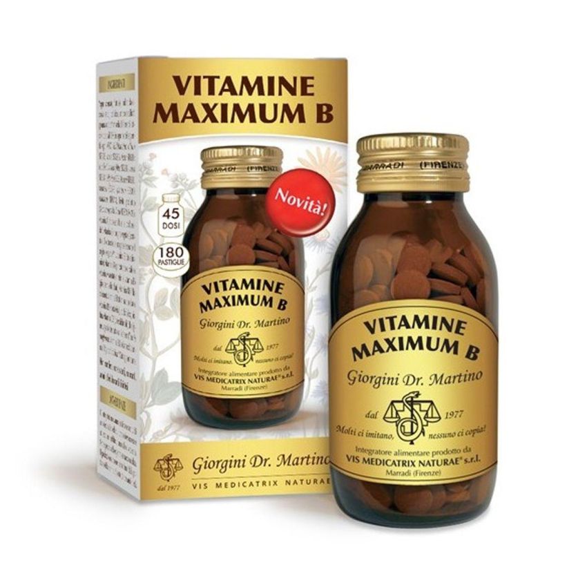 Vitamine B Maximum Strength - 180 Pastiglie