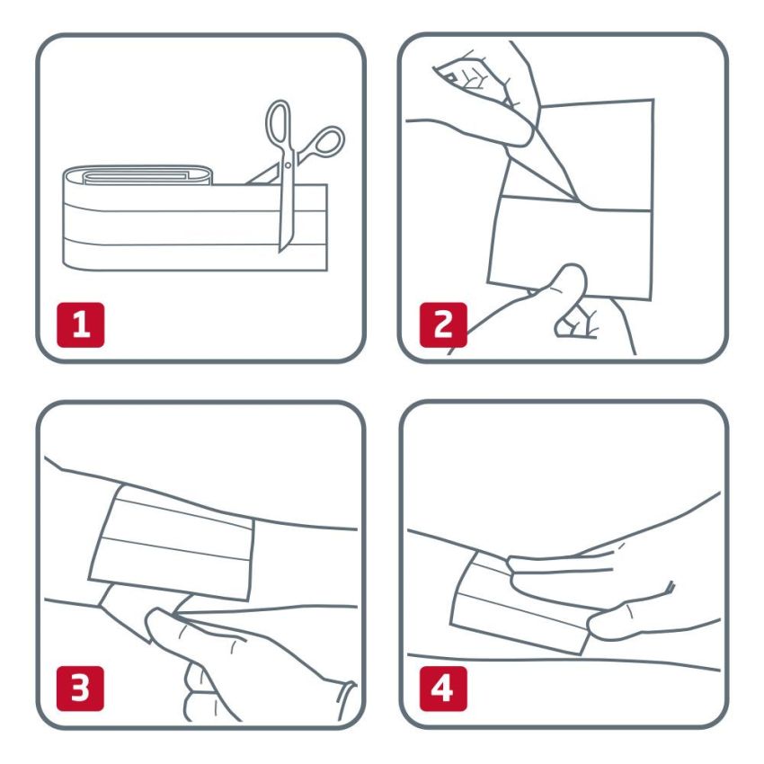 Striscia Leukoplast di Wonder Woman, 6cm x 1m