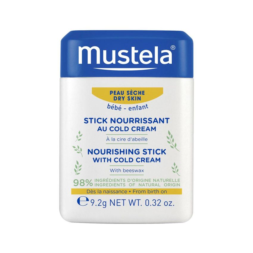 Mustela Nutritive Face Stick, 9.2g - Idratante per Bambini