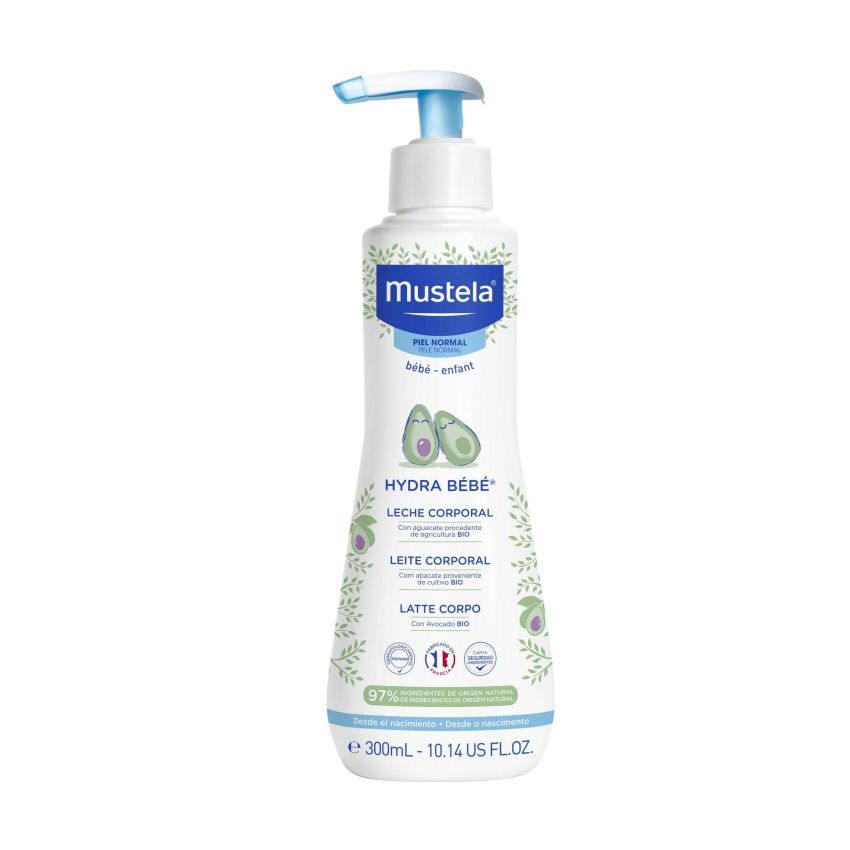 Mustela Hydra Bébè - Latte Idratante per il Corpo, 300ml
