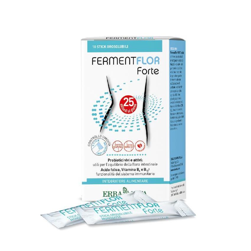 Erba Vita Forte FermentFlor - 10 Stick Salutari