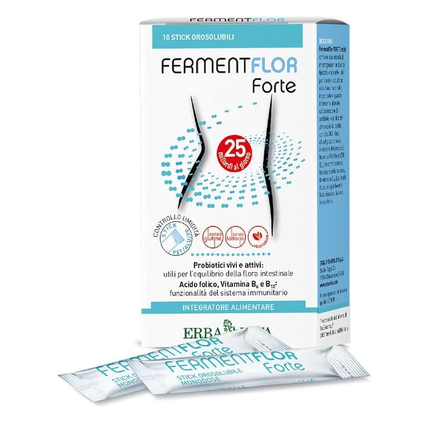 Erba Vita Forte FermentFlor - 10 Stick Salutari