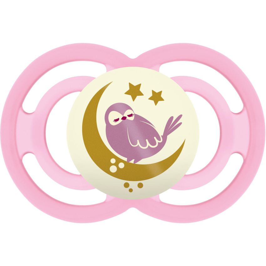 Succhietto Notturno Mam Perfect per Femmine, 6M+, in Silicone