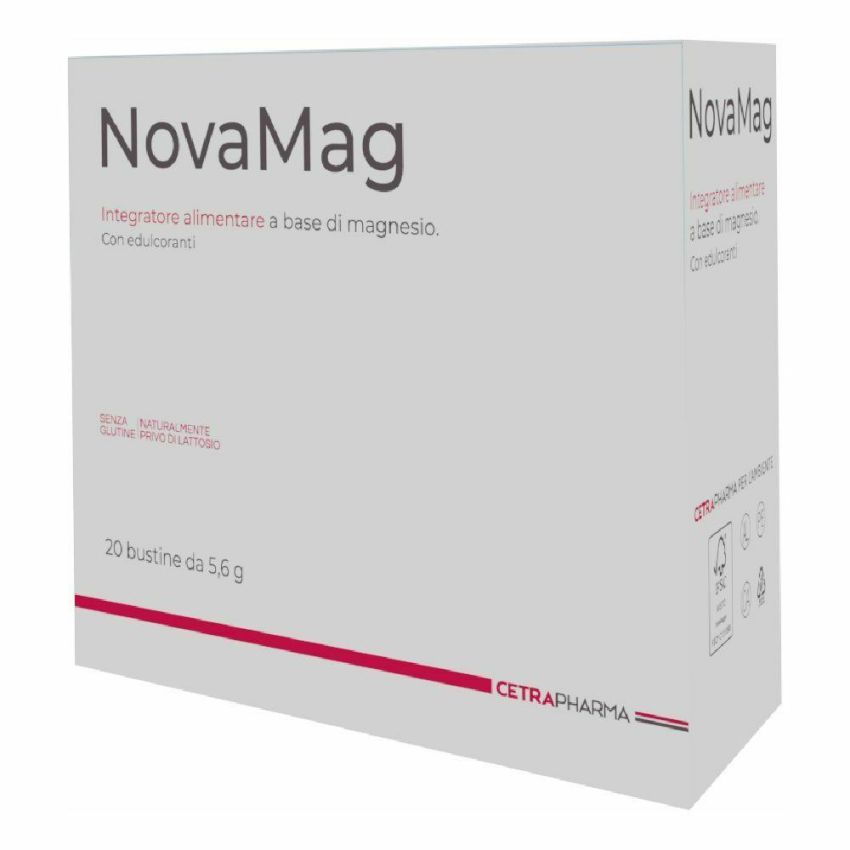 Novamag Supplemento di Magnesio in 20 Bustine