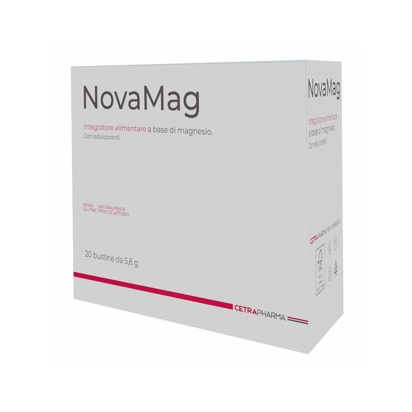 Novamag Supplemento di Magnesio in 20 Bustine
