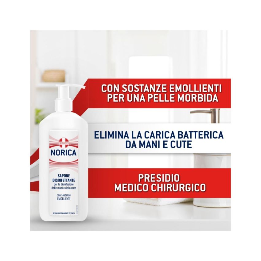 Norica Sapone Antibatterico Disinfettante 500ml