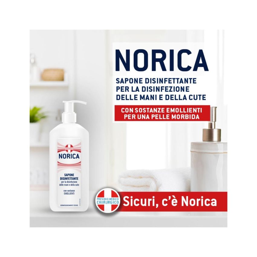 Norica Sapone Antibatterico Disinfettante 500ml
