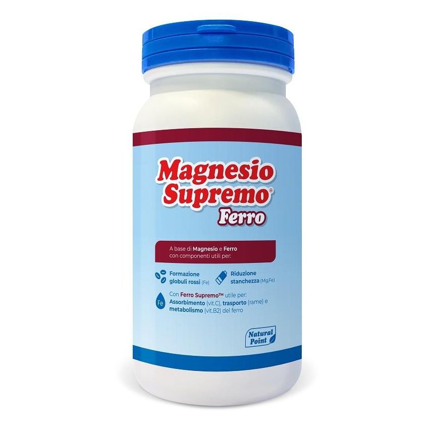 Magnesio Supremo con Ferro – Integratore da 150g