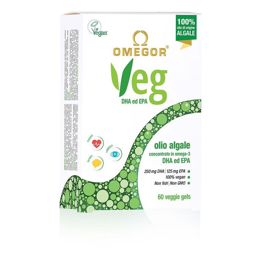 Omegor Veg - 60 Capsule di Omega Vegano