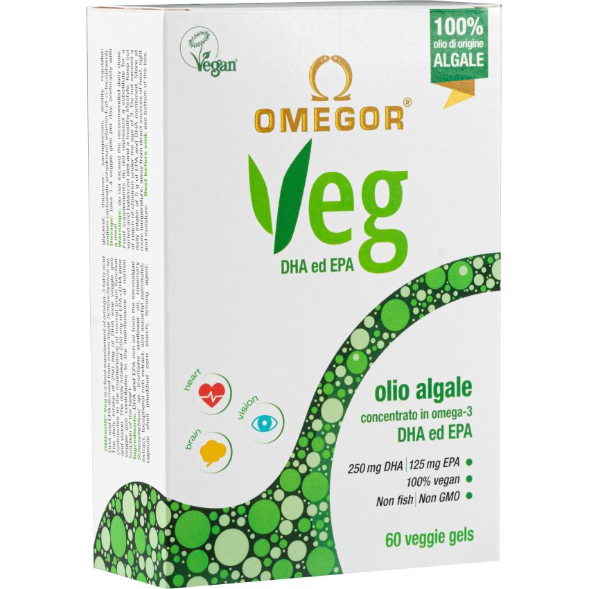 Omegor Veg - 60 Capsule di Omega Vegano
