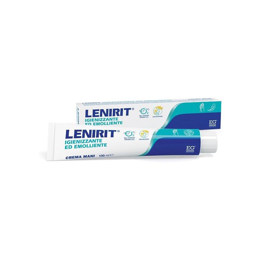 Crema Mani Igienizzante ed Emolliente Lenirit - 100ml