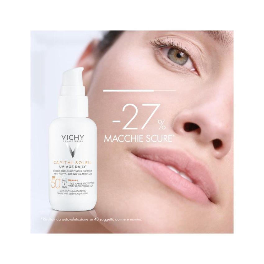 Vichy Capital Soleil SPF50+ Fluid Anti-Aging Sunscreen, 40ml