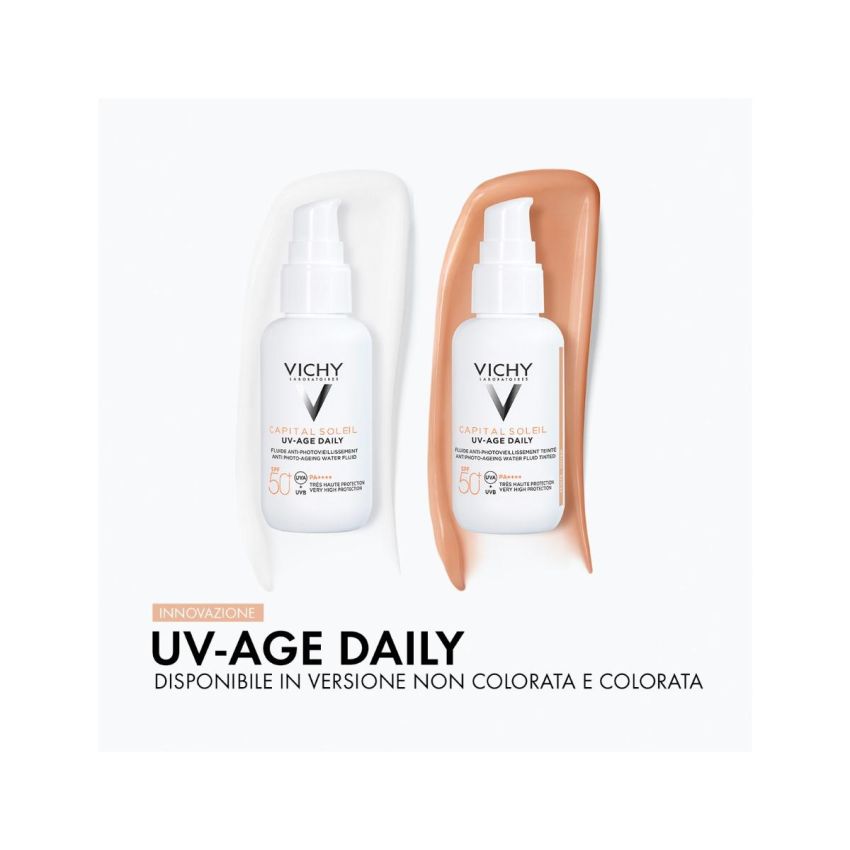 Vichy Capital Soleil SPF50+ Fluid Anti-Aging Sunscreen, 40ml