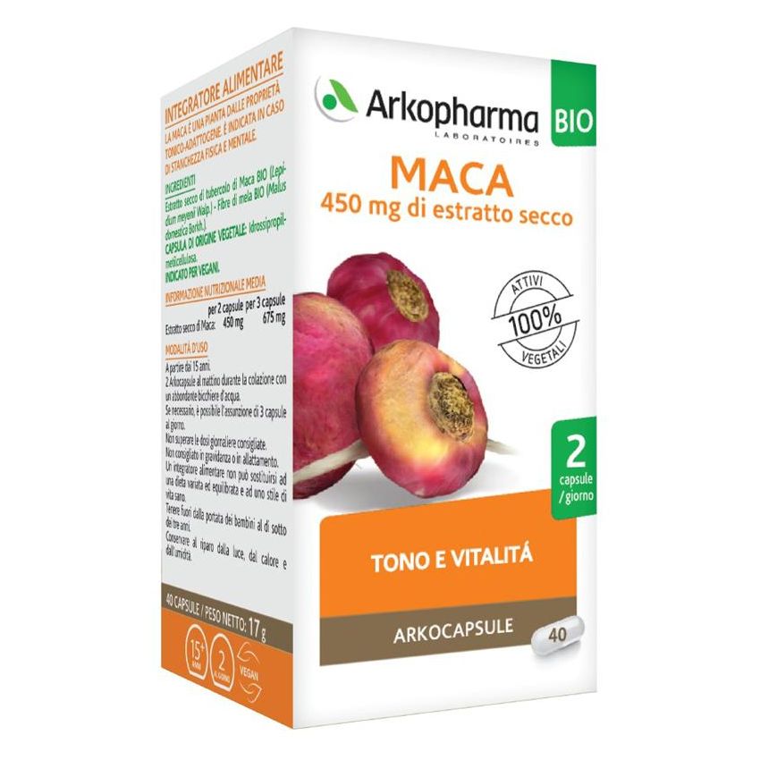 Arkopharma Organica Maca 40 Capsule