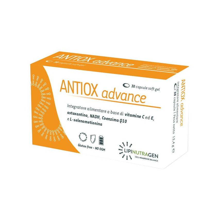 Advanced Antioxidant Supplement - 30 Soft Gel Capsules