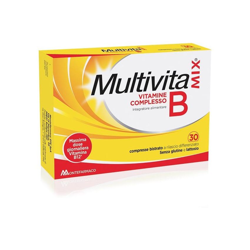 Multivitamix Complesso di Vitamine B - 30 Compresse Bistrato