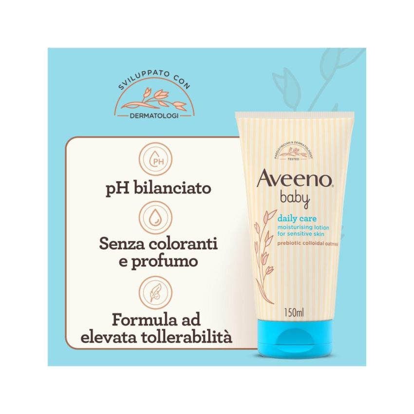 Aveeno Baby Crema Idratante Quotidiana - 150 ml