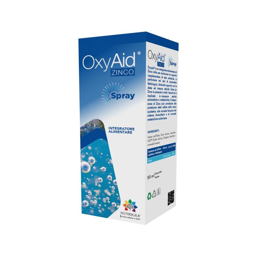 Oxyaid Spray di Zinco Avanzato - 50ml