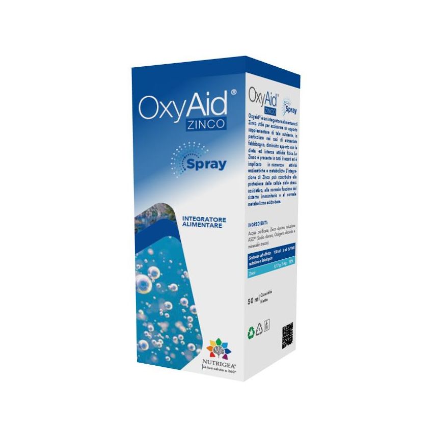 Oxyaid Spray di Zinco Avanzato - 50ml
