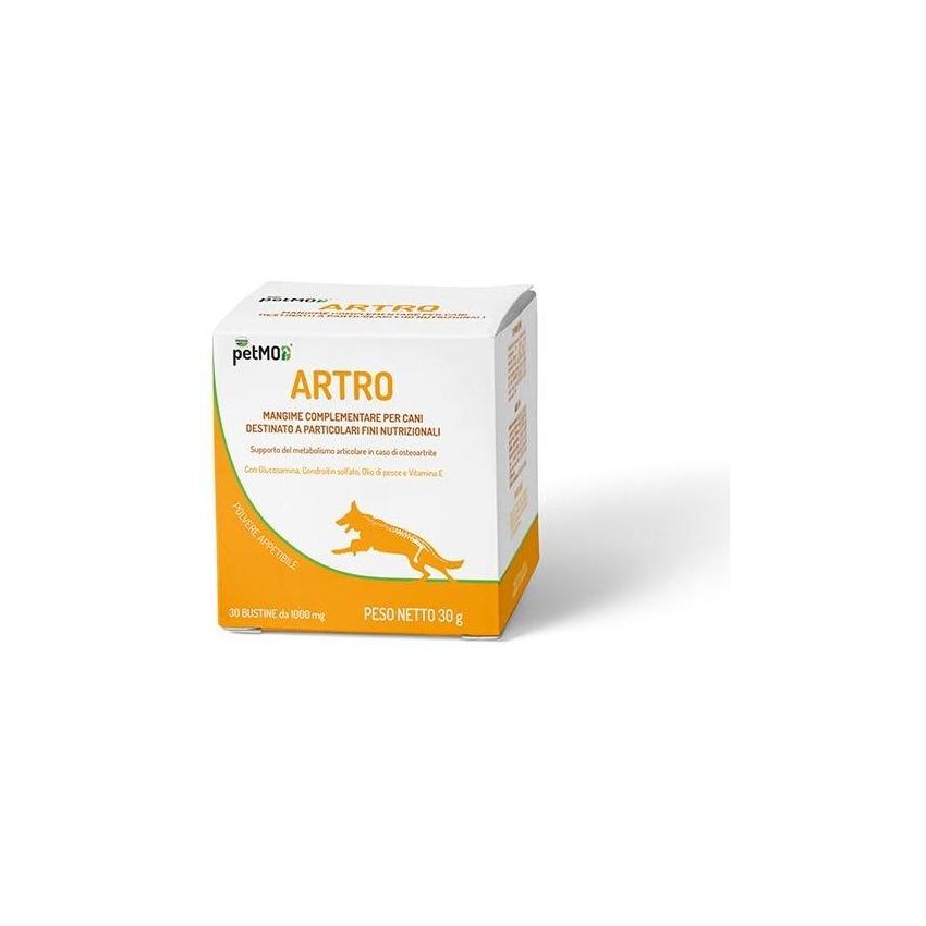 Petmod Artro: Mangime Complementare per Cani - 30 Bustine