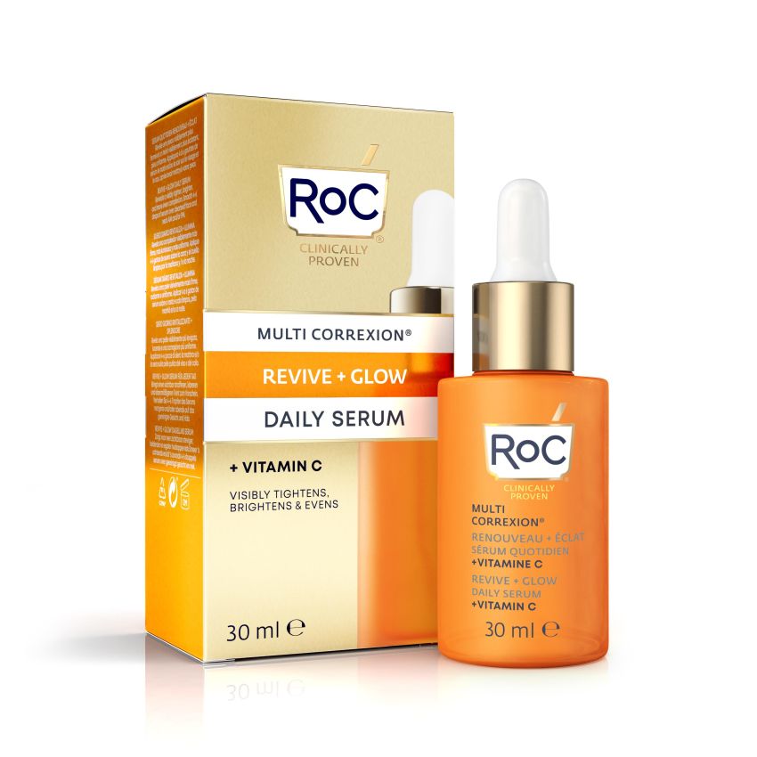 Siero Viso Illuminante Roc Multi Correxion Revive&Glow da 30ml