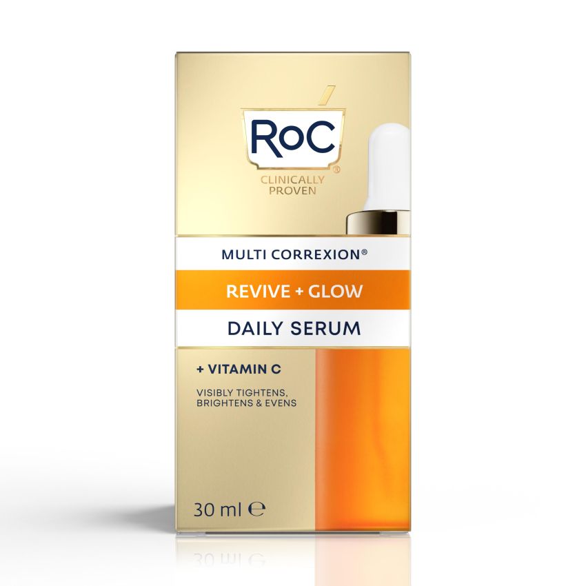 Siero Viso Illuminante Roc Multi Correxion Revive&Glow da 30ml