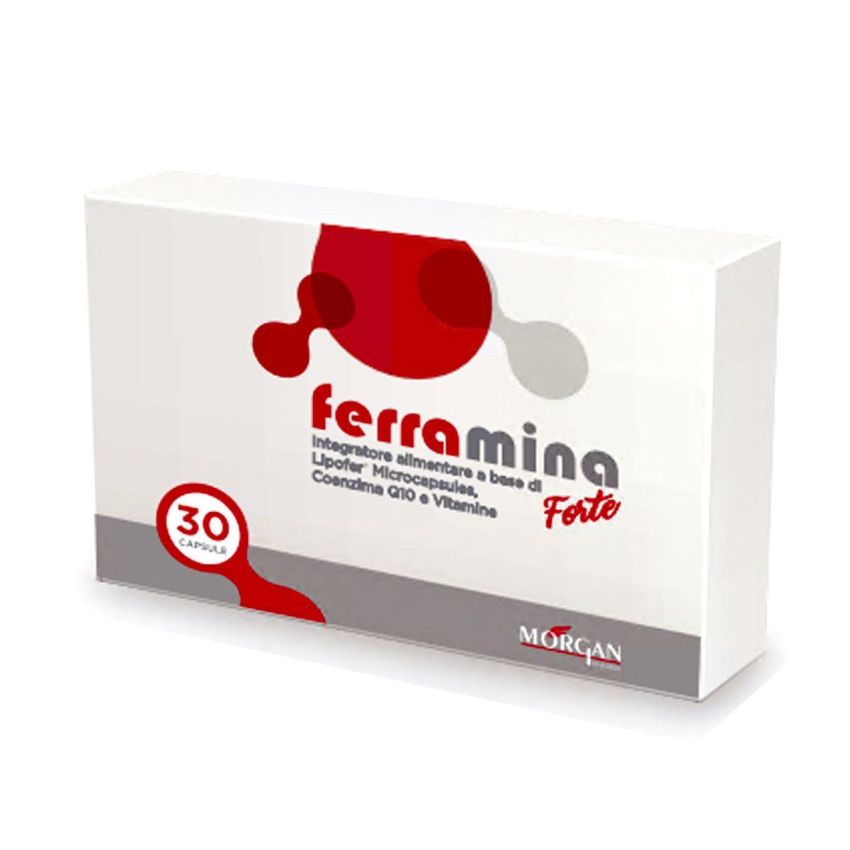 Ferramina Forte - Supplemento di Ferro, 30 Capsule
