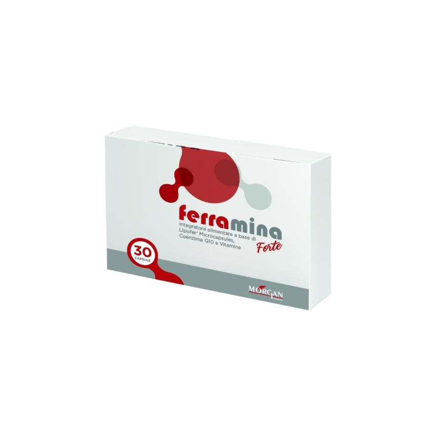 Ferramina Forte - Supplemento di Ferro, 30 Capsule