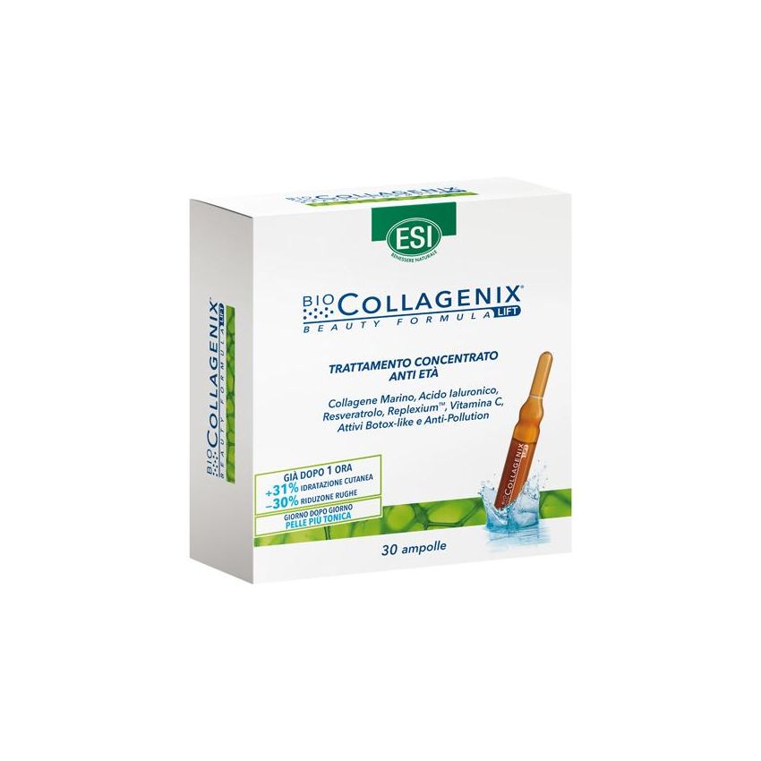ESI Biocollagenix - Trattamento Concentrato Anti-Età Avanzato, 30 Fiale da 1,8 ml