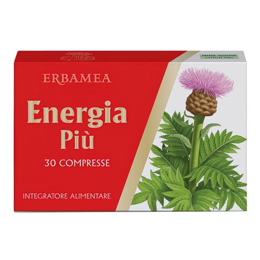 Erbamea Energy Plus - 30 Compresse di Energia Naturale