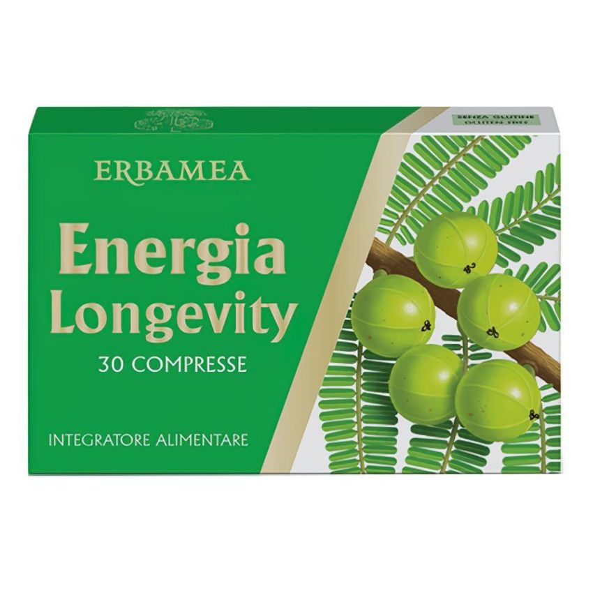 Erbamea Longevity Energy Supplement - 30 compresse