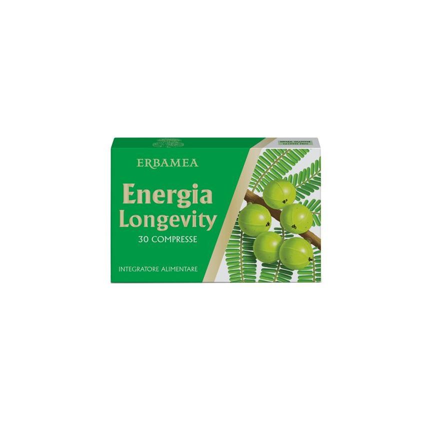 Erbamea Longevity Energy Supplement - 30 compresse