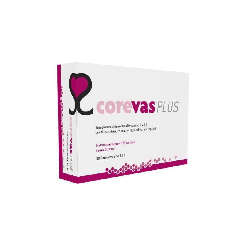Corevas Plus - Integratore Cardiaco - 30 Compresse