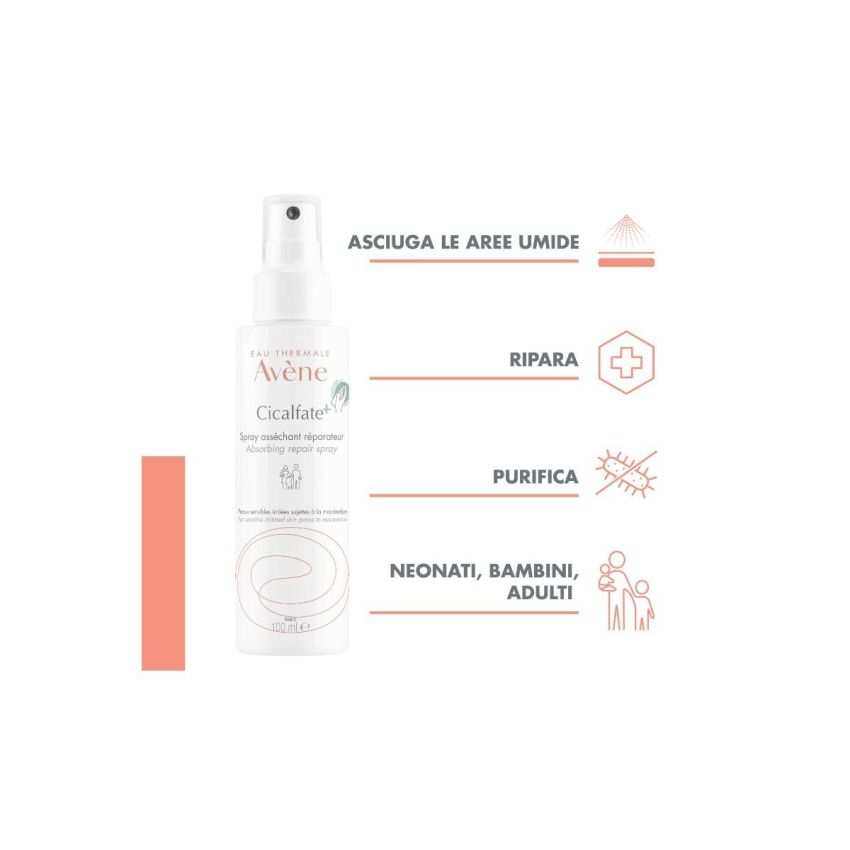 Avène Cicalfate+ Spray Ristrutturante ed Assorbente Termale 100ml