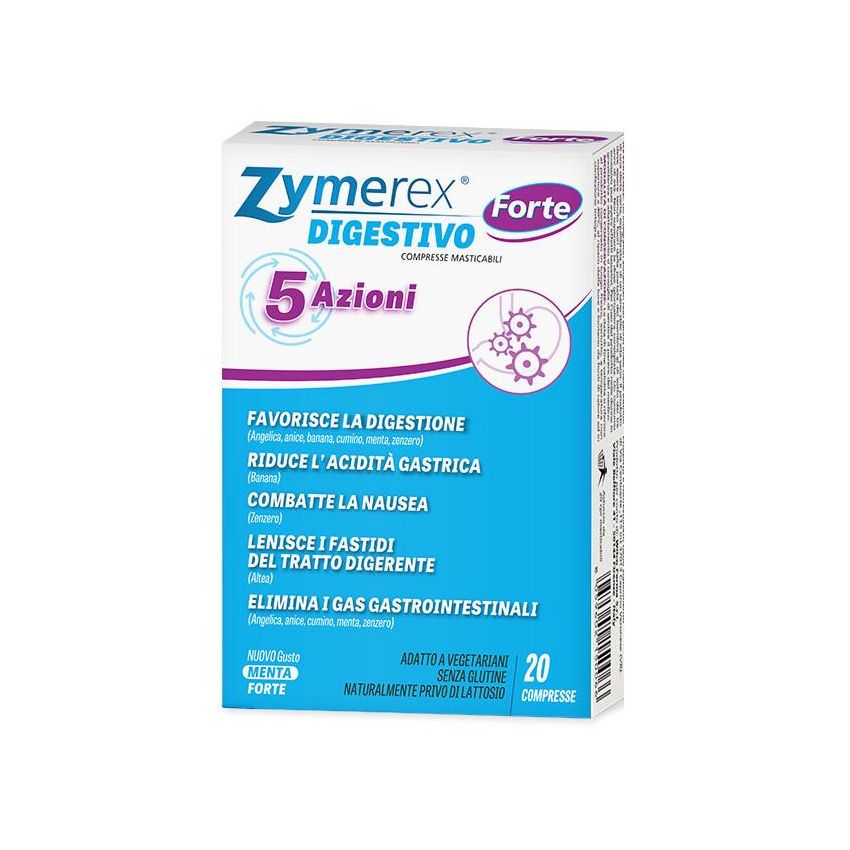 Zymerex Forte: Digestivo Potente in 20 Compresse