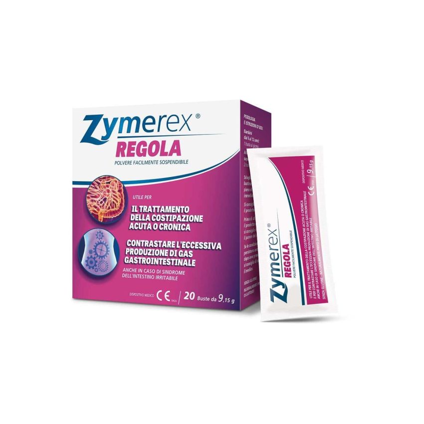 Zymerex Regola - Integratore Digestivo in Bustine da 20 Pezzi
