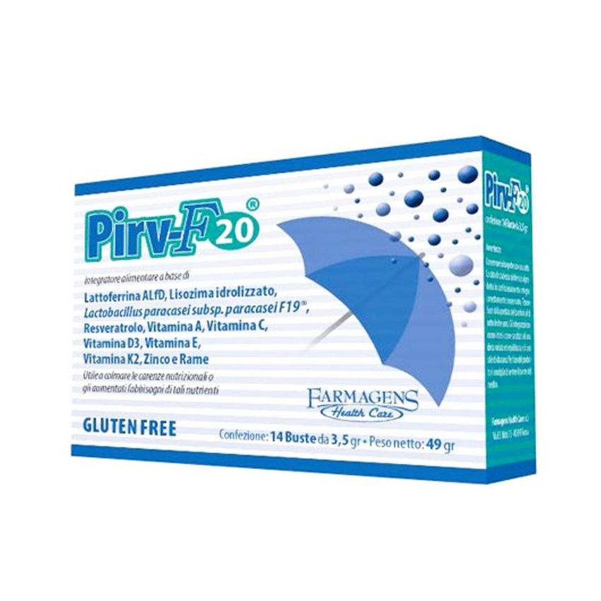 Pirv F20 - Confezione da 14 Bustine