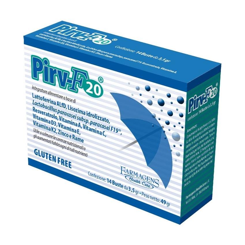 Pirv F20 - Confezione da 14 Bustine