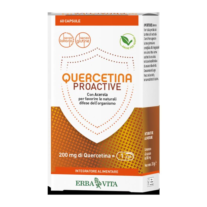 Proactive Quercetin 60 Capsule Supplement