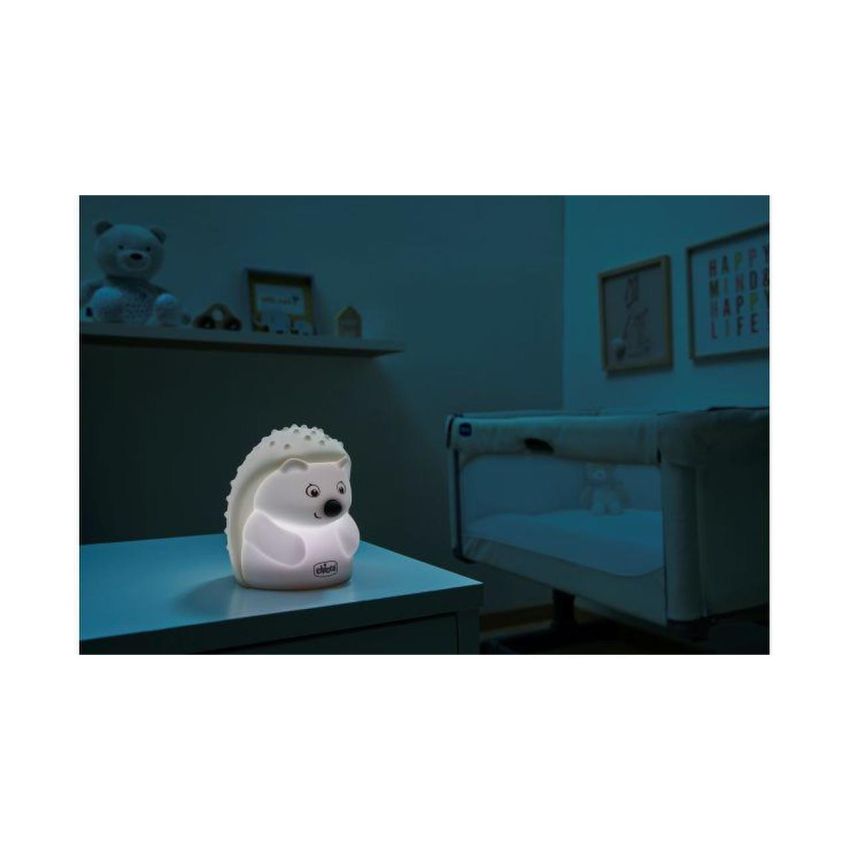 Riccio Chicco con Luce Notturna Ricaricabile - 1 Pezzo