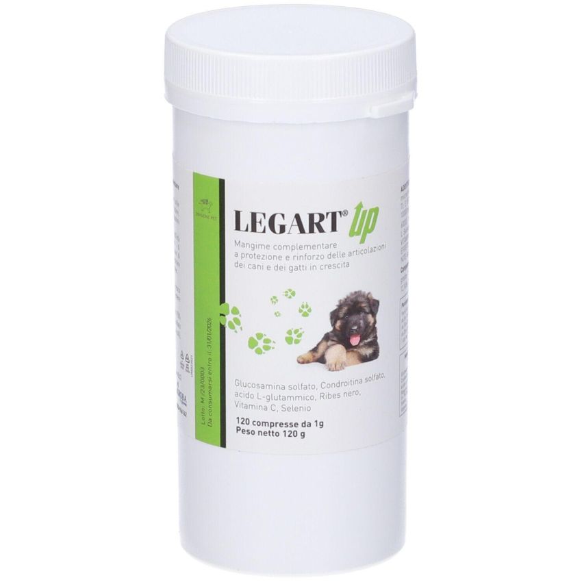Legart Up - Integratore Alimentare Avanzato per Cani, 120 Compresse