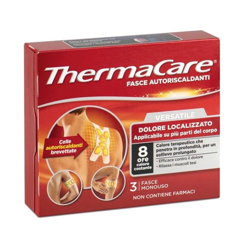 Fasce Autoriscaldanti Versatili Thermacare - Pacchetto da 3 Pezzi