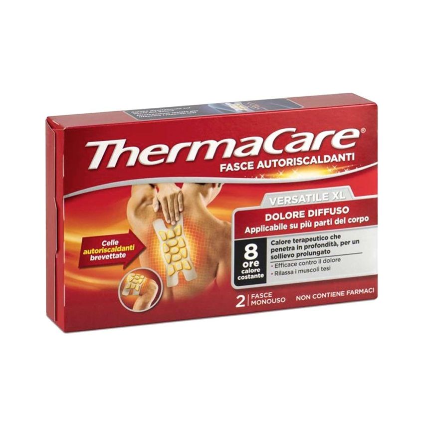 Thermacare Fascia Autoriscaldante Versatile XL - Confezione da 2 Pezzi