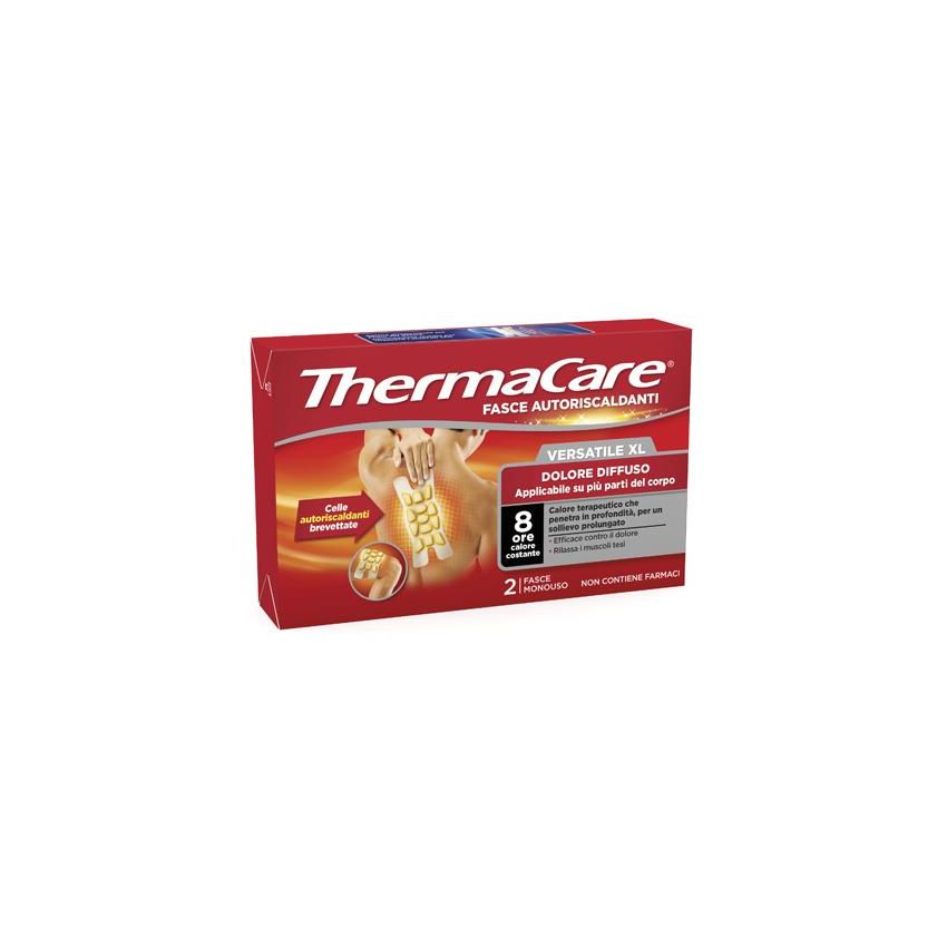 Thermacare Fascia Autoriscaldante Versatile XL - Confezione da 2 Pezzi