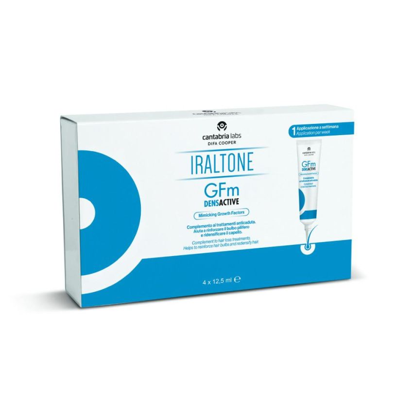 GFM Densactive Hair Growth Gel - Pack di 4, 12.5ml ciascuno